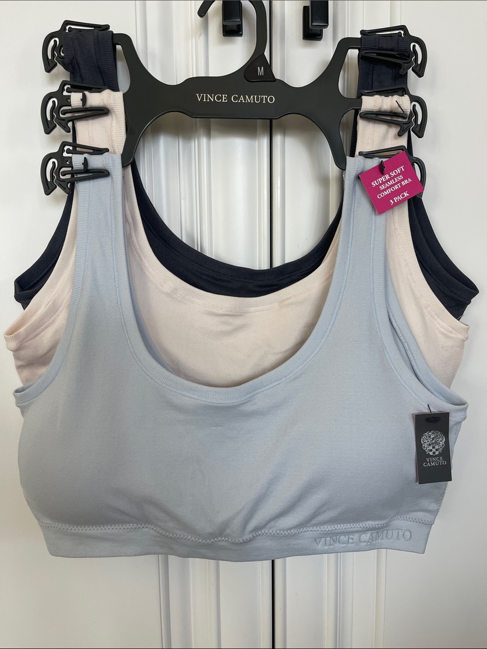 ❤️NEW!!!❤️ Vince Camuto Women's 3-Pack Seamless Scoop Bralette